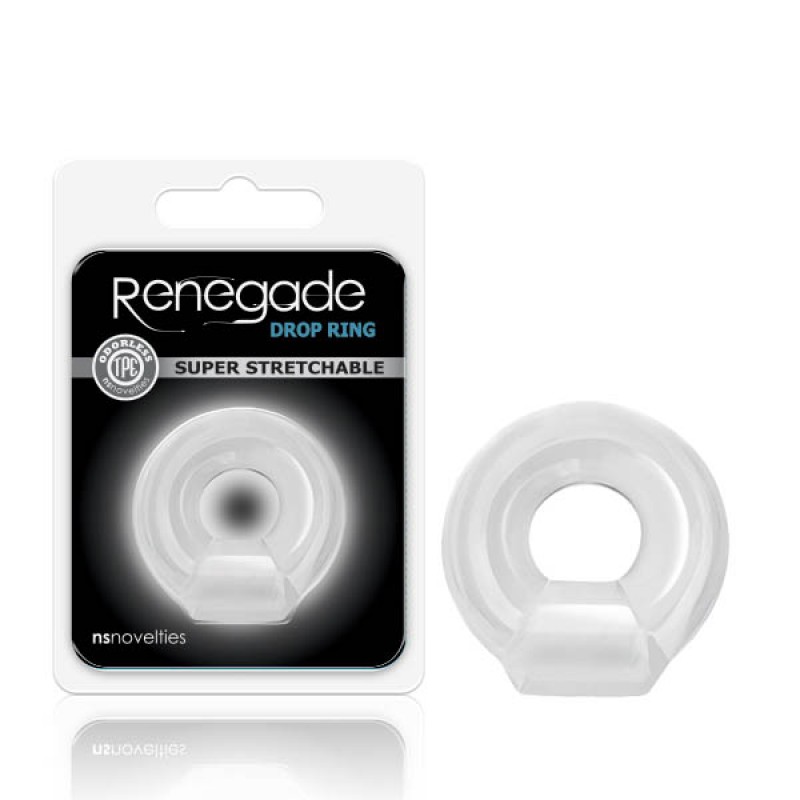 Renegade Drop Ring - Clear